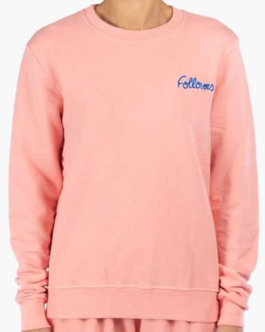 Kourtney Crewneck Roze sweater
